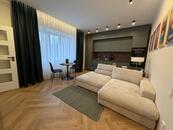 Pronájem designového bytu 2+kk, 41 m Praha 3, Žižkov, Křišťanova, zařízený, cena 28000 CZK / objekt / měsíc, nabízí 