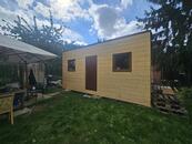 NOVÁ DŘEVOSTAVBA cca 18 m² PŘIPRAVENA K DOKONČENÍ, cena 190000 CZK / objekt, nabízí 