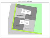 Stavební pozemek 2.200 m2 a projekt se stavebním povolením pro výstavbu dvou dvojdomů - Velký Osek. , cena 12900000 CZK / objekt, nabízí 