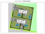 Stavební pozemek 2.200 m2 a projekt se stavebním povolením pro výstavbu dvou dvojdomů - Velký Osek. , cena 12900000 CZK / objekt, nabízí Mgr. Jan Vodenka
