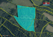 Prodej lesa, 19245 m2, Bratrušov, cena 335000 CZK / objekt, nabízí
