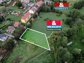 Prodej pozemku k bydlení, 1747 m2, Meziměstí, ul. Tovární, cena 1325000 CZK / objekt, nabízí 