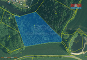 Prodej lesa, 9272 m2, Římov - Branišovice, cena 480000 CZK / objekt, nabízí M&M reality holding a.s.