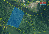Prodej lesa, 6543 m2, Římov - Branišovice, cena 350000 CZK / objekt, nabízí M&M reality holding a.s.