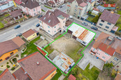 Prodej pozemku k bydlení, 471 m2, Tábor, ul. Komenského, cena 5500000 CZK / objekt, nabízí 