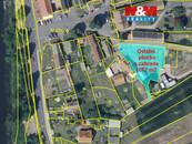 Prodej pozemku k bydlení, 1072 m2, Křešice, ul. Pražská
