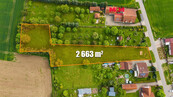 Prodej pozemku k bydlení, 2660 m2, Vlkava, ul. Na Bahýnkách