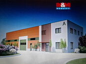 Pronájem haly, 1000 m2, Všechromy okr. Praha -východ, cena cena v RK, nabízí 