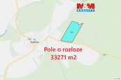 Prodej pole, 33271 m2, Velečín, cena 1447380 CZK / objekt, nabízí 