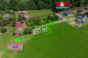 Prodej pozemku k bydlení, 837 m2, Valašské Meziříčí, cena 2330000 CZK / objekt, nabízí M&M reality holding a.s.