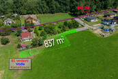 Prodej pozemku k bydlení, 837 m2, Valašské Meziříčí, cena 2130000 CZK / objekt, nabízí 