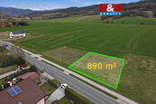 Prodej pozemku k bydlení, 890 m2, Vikýřovice, cena cena v RK, nabízí M&M reality holding a.s.