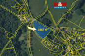 Prodej louky, 3967 m2, Třebívlice, cena 742350 CZK / objekt, nabízí M&M reality holding a.s.