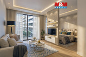 Prodej bytu 1+kk, 42 m2, Kralupy nad Vltavou, ul. Nádražní