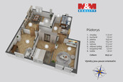 Prodej bytu 4+1, 91 m2, Děčín, ul. Jeronýmova, cena 3925000 CZK / objekt, nabízí 