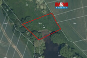 Prodej louky, 1137 m2, Domašín - Vlašim, cena 98900 CZK / objekt, nabízí 