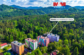 Prodej bytu 1+1 v Kamenickém Šenově, ul. Pískovec, cena 1450000 CZK / objekt, nabízí 