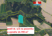 Prodej pole, 14799 m2, Velké Poříčí, cena 414375 CZK / objekt, nabízí 