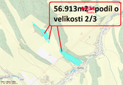 Prodej louky, 56.913m2, Stárkov - Bystré, cena 2010930 CZK / objekt, nabízí 
