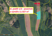 Prodej pole, 11927 m2, Hronov - Zbečník, cena 388400 CZK / objekt, nabízí 