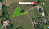 Prodej pozemku k bydlení, 1169 m2, Kamýk nad Vltavou, cena cena v RK, nabízí 