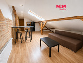 Pronájem podkrovního bytu 2+kk, 70 m2, Ostrava - Vítkovice, cena 12990 CZK / objekt / měsíc, nabízí 