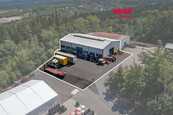 Pronájem výrobního objektu, 594 m2, Dubno