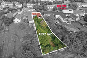 Prodej pozemku k bydlení, 1092 m2, Prusinovice, ul. Hlavní, cena cena v RK, nabízí M&M reality holding a.s.