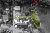 Prodej pozemku k bydlení, 848 m2, Ostrava, ul. Horymírova, cena 3135000 CZK / objekt, nabízí M&M reality holding a.s.