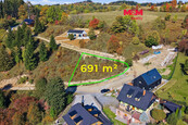 Prodej pozemku k bydlení, 691 m2, Branná, cena 2862000 CZK / objekt, nabízí 