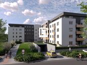 Pronájem novostavby bytu 1+kk, Olomouc - Slavonín, cena 11500 CZK / objekt / měsíc, nabízí 