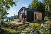 Moderní modulový dům 2+kk Nordi 201 Long - 49 m - s dovozem po celé České Republice, cena 1450000 CZK / objekt, nabízí Reality Veličková