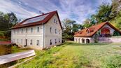 Mlýn jako pension, stodola, les a rybník, Oslovice u Klášterce na Ohří, cena 29000000 CZK / objekt, nabízí ORIONIS s.r.o.