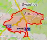 Prodej pozemku, výměra 381 m, Struhařov u Prahy, cena 1599000 CZK / objekt, nabízí 