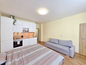 Útulný byt 1kk poblíž metra Strašnická s oknem do klidné zahrady, cena 17500 CZK / objekt / měsíc, nabízí 