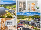 Nabízíme k prodeji zařízený mezonetový apartmán 2+kk, 73 m2 - Lipno nad Vltavou, cena 6200000 CZK / objekt, nabízí Kontakt servis CZ s.r.o.