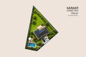 Prodej stavebního pozemku 733 m², Káraný, okres Praha - východ, cena 6695000 CZK / objekt, nabízí Bohemia reality