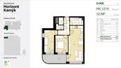 Nový pasivní byt 3+kk 76 m2 s balkonem v Horizontu Kamýk, Praha 12, cena 12826600 CZK / objekt, nabízí