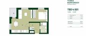 Nový pasivní byt 1+kk s lodžií v Terra Barrandov, Praha 5, cena 7447970 CZK / objekt, nabízí JRD Development s.r.o.