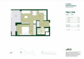 Nový pasivní byt 2+kk slodžií v Terra Barrandov, Praha 5, cena 8370970 CZK / objekt, nabízí JRD Development s.r.o.