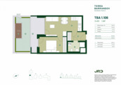 Nový pasivní byt 2+kk s předzahrádkou v Terra Barrandov, Praha 5, cena 7982350 CZK / objekt, nabízí 