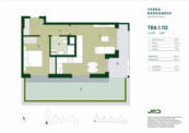Nový pasivní byt 2+kk s předzahrádkou v Terra Barrandov, Praha 5, cena 9387980 CZK / objekt, nabízí JRD Development s.r.o.