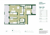 Nový pasivní byt 4+kk se dvěma lodžiemi v Terra Barrandov, Praha 5, cena 15215900 CZK / objekt, nabízí JRD Development s.r.o.