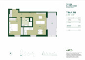 Nový pasivní byt 2+kk s lodžií v Terra Barrandov, Praha 5, cena 8869530 CZK / objekt, nabízí 