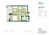 Nový pasivní byt 2+kk s lodžií v Terra Barrandov, Praha 5, cena 8561440 CZK / objekt, nabízí JRD Development s.r.o.