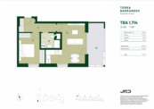 Nový pasivní byt 2+kk s lodžií v Terra Barrandov, Praha 5, cena 9531780 CZK / objekt, nabízí JRD Development s.r.o.