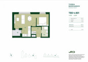 Nový pasivní byt 1+kk s lodžií v Terra Barrandov, Praha 5, cena 8084920 CZK / objekt, nabízí JRD Development s.r.o.