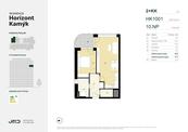 Atraktivní pasivní byt 2+kk s balkonem v projektu Horizont Kamýk, cena 9704860 CZK / objekt, nabízí JRD Development s.r.o.