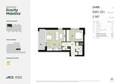 Komfortní 2+kk s dostatkem úložných prostor, Praha, Malešice, cena 10048400 CZK / objekt, nabízí JRD Development s.r.o.