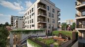 Nový pasivní byt 1+kk v projektu Terra Barrandov, Praha 5, cena 6543650 CZK / objekt, nabízí JRD Development s.r.o.
